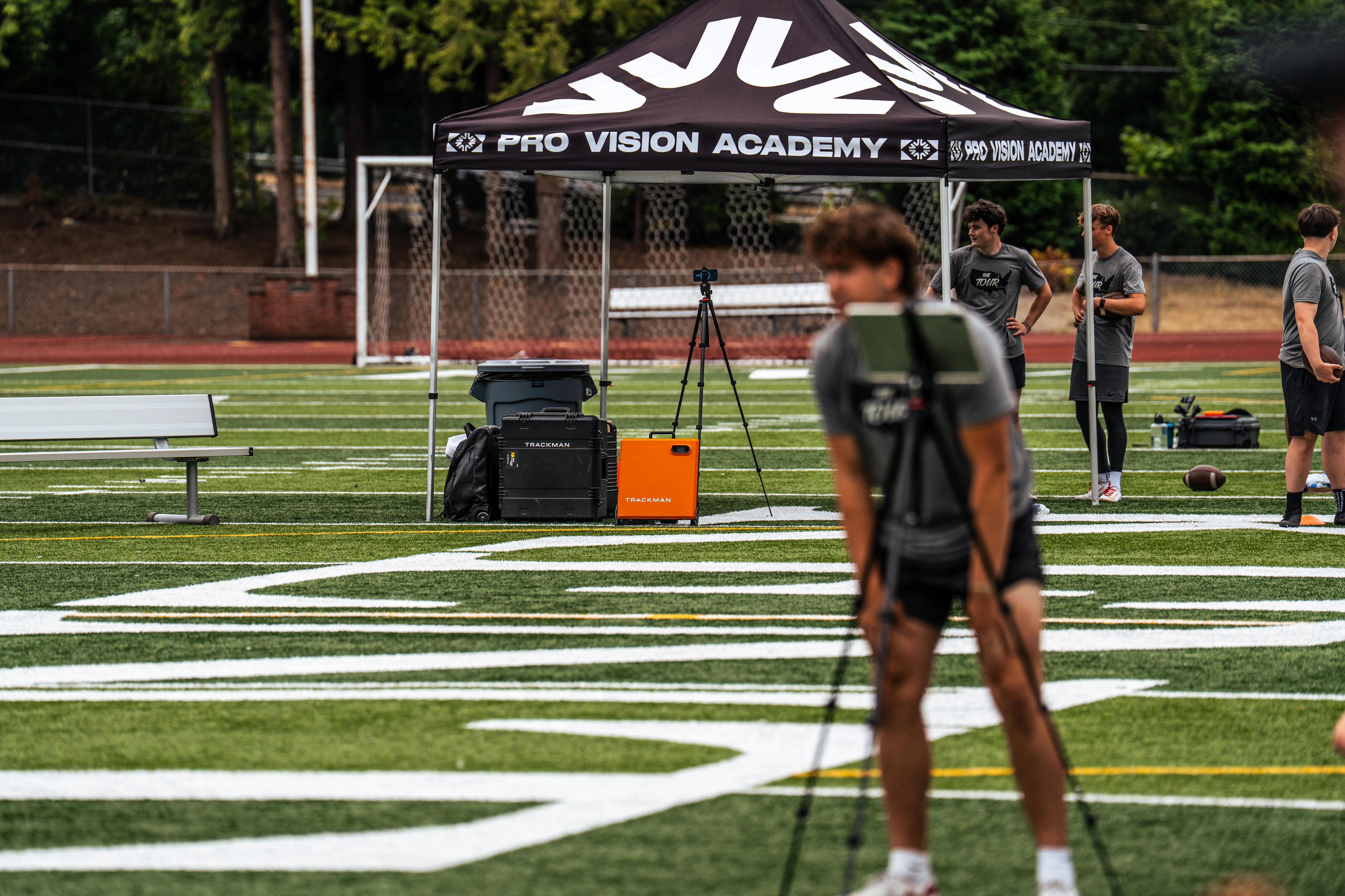 Training at The Tour